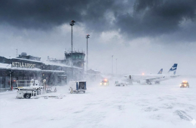 -39 derecede binlerce turist mahsur kaldı