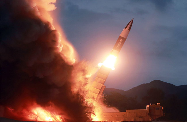 Kuzey Kore yeni balistik füze denedi