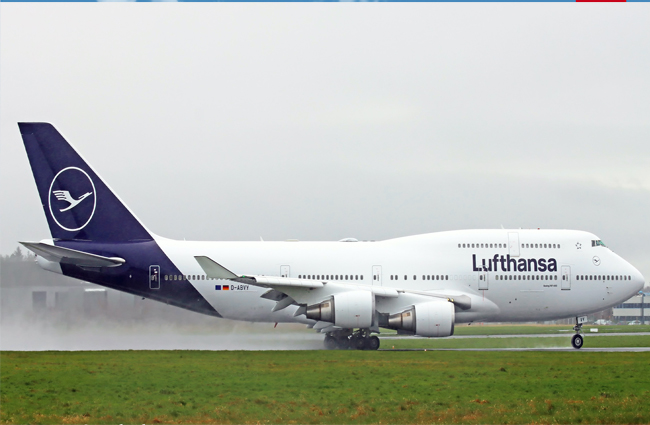 Yeni yılın ilk acil inişini Lufthansa uçağı yaptı