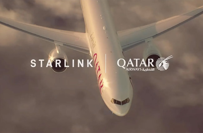 Qatar A350 uçaklarında Starlink kurulumunu tamamladı