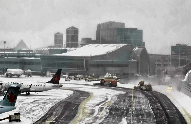 Toronto Havalimanı kara teslim