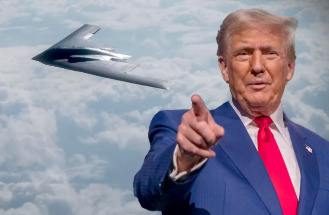 Trump, “25 yeni B-2 hayalet uçağının siparişini verdik”