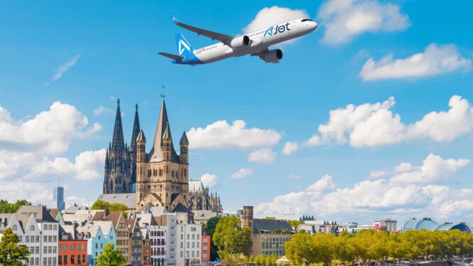 AJet Sivas’tan Köln’e direkt sefer başlatıyor