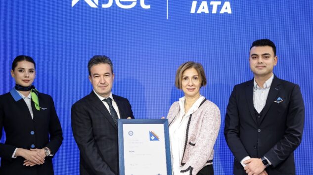 AJet IATA Sertifikasını aldı