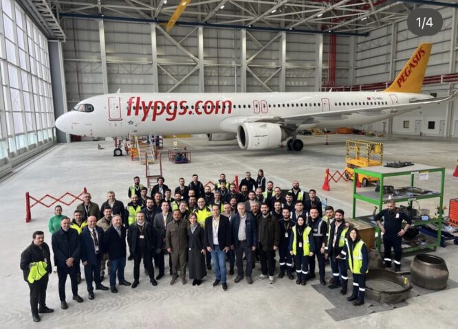 Pegasus, ISG’de uçak bakım merkezinin ilk fazını açtı