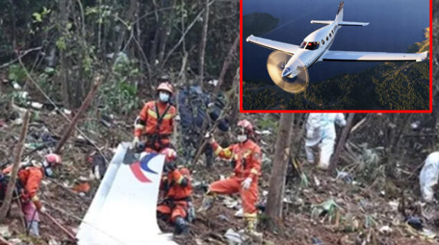 ABD Colorado’da Epic E1000 dağa çarptı