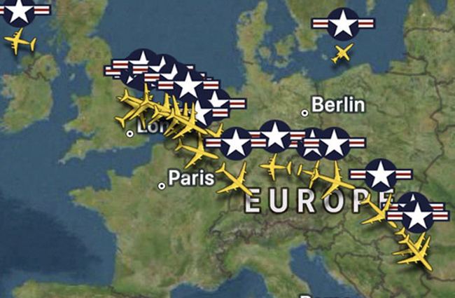 ABD Ortadoğu’ya uçak sevkiyatını sürdürüyor
