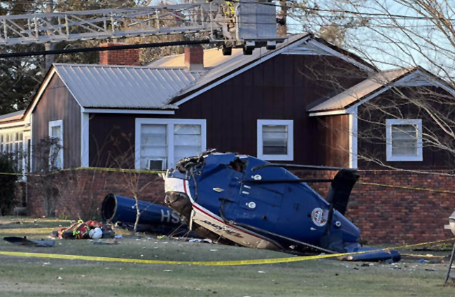 ABD’de Ambulans EC130 düştü