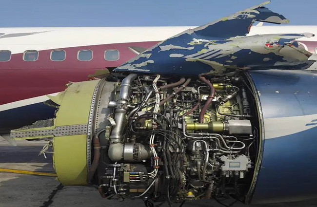 Arik Air uçağı B737-700 acil indi