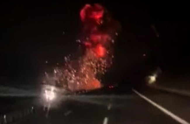 Balıkesir’de düşen F-16’nın yeni görüntüleri yayınlandı