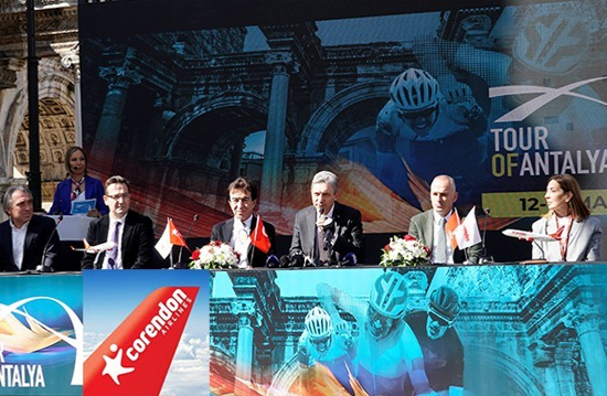 Corendon Airlines, Tour of Antalya’nın ana sponsoru