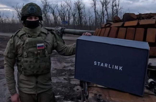 Rus ordusu starlink terminallerini değiştiriyor