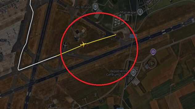 SAS’ın A320 uçağı taksi yolundan kalkmaya çalıştı