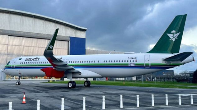 Saudia Havayolu’nun ilk A321XLR görüntülendi