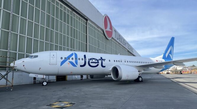 AJet, 4 adet Boeing 737-8 MAX filoya dahil etti
