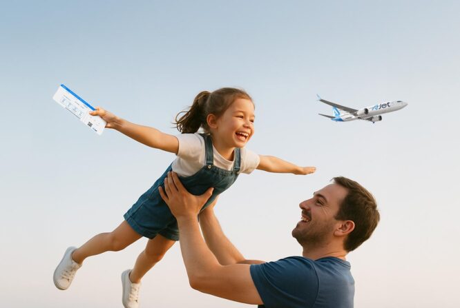 AJet yaz boyunca çocuklara özel kampanya yaptı