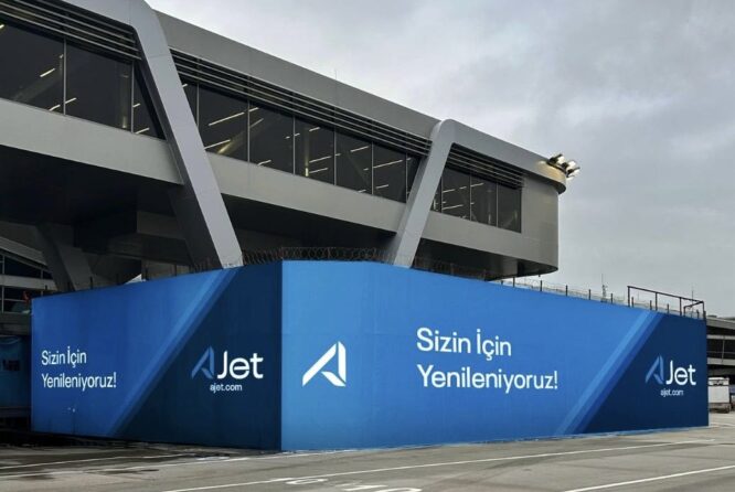 AJet’in CIP Salonu yenileniyo