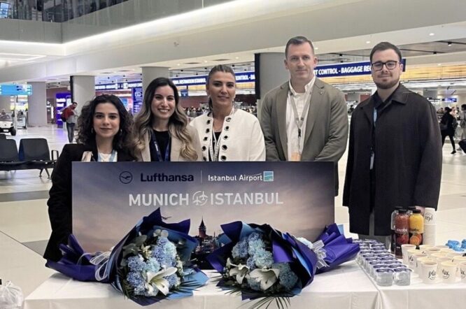 Lufthansa 10 yıl sonra Münih-İstanbul Havalimanı seferlerine başladı