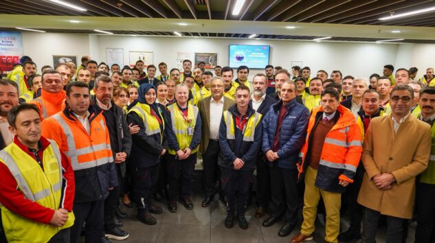 Bolat, TGS İstanbul Havalimanı çalışanlarıyla bayramlaştı