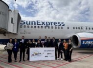 Milas-Bodrum sezonun ilk dış hat uçuşunu karşıladı