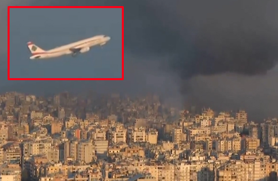 MEA uçakları bombalar arasında uçuyor