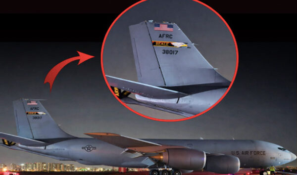 Tel Aviv’e acil inen KC-135’in dikey stabilizesi hasar gördü