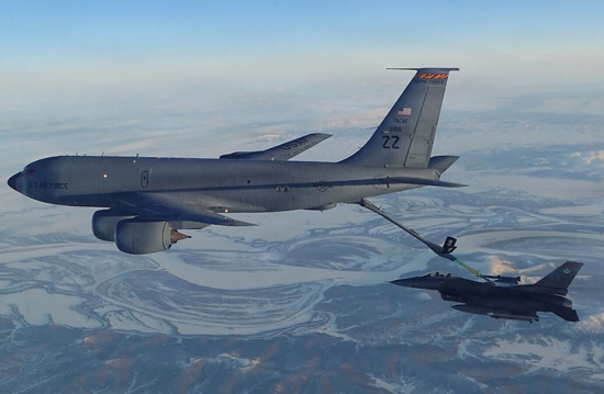 ABD’nin KC-135 tanker uçağı Irak’ta düştü