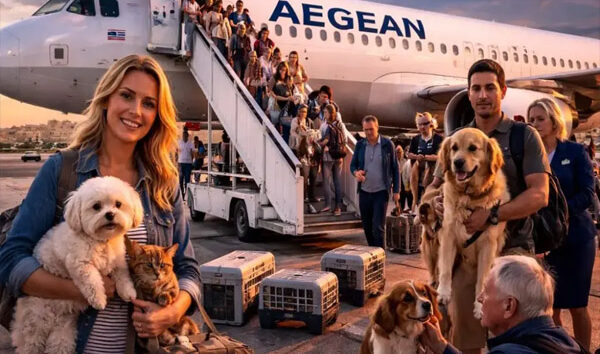 Aegean orta doğudan evcil hayvanları tahliye ediyor