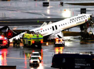 CRJ-900 kazasında 41 kişi hastaneye kaldırıldı