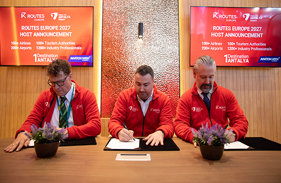 Antalya Havalimanı Routes Europe 2027’nin ev sahibi oldu