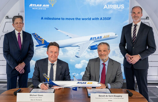 Atlas Air Airbus’a 20 adet A350F siparişi verdi