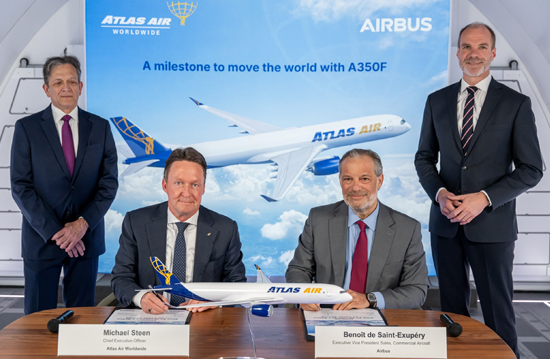 Atlas Air Airbus’a 20 adet A350F siparişi verdi
