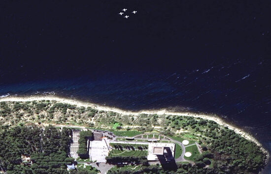 MSB’nin T-38M uçakları Göktürk-1 uydusundan böyle görüntülendi