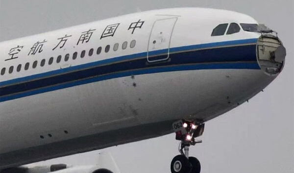 A330’un kalkışta kuşlar radomunu parçaladı