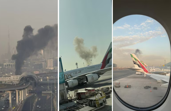 Dubai Havalimanı uçuşlara kapatıldı