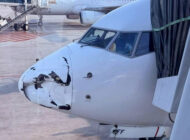 Garuda Indonesia’nın uçağının randomu hasar gördü