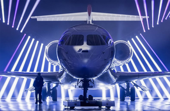 Dassault Falcon 10X’i resmi olarak tanıttı