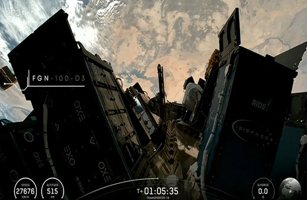 FGN-100-D3 uzaya gönderildi