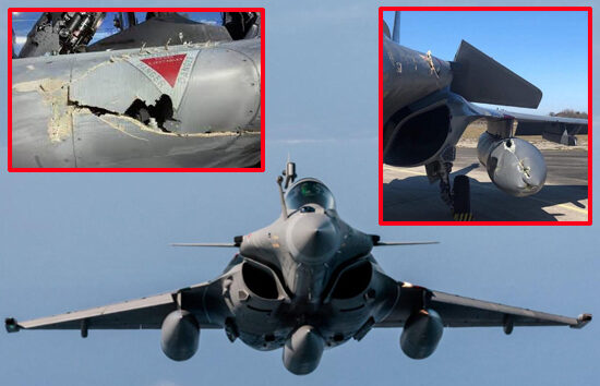 Fransa’da Rafale eğitimde elektrik tellerine takıldı