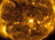 İlk güçlü güneş patlamasını kaydedildi