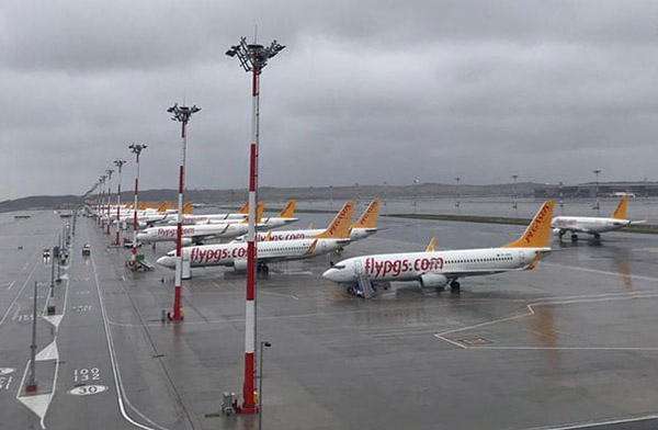 İSG’ye inemeyen 32 uçak İGA’ya yönlendirildi