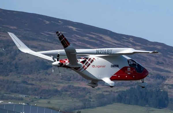 Loganair ilk elektrikli ticari uçuşunu yaptı