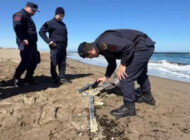 Sakarya Halk Plajında İHA parçası bulundu