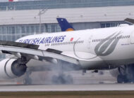 THY Münih Havalimanın’da balataları yaktı