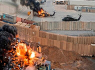 Bağdat Havalimanı’nda ABD’nin UH-60’ı vuruldu