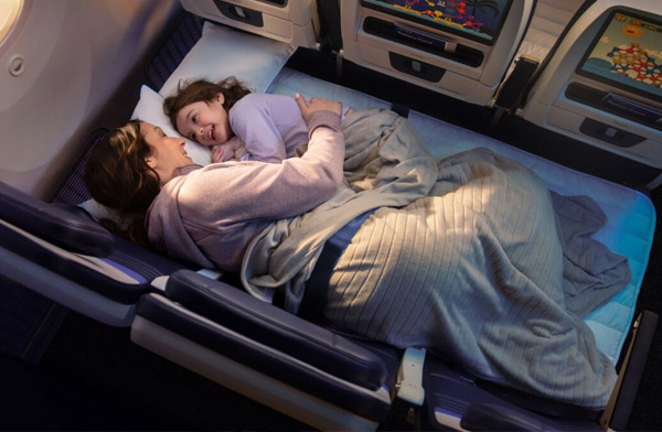 United Airlines “United Relax Row” konseptini tanıttı