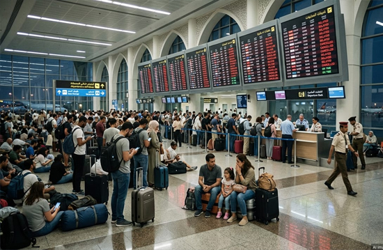 Savaş havalimanlarında pandemi seviyesine ulaştı