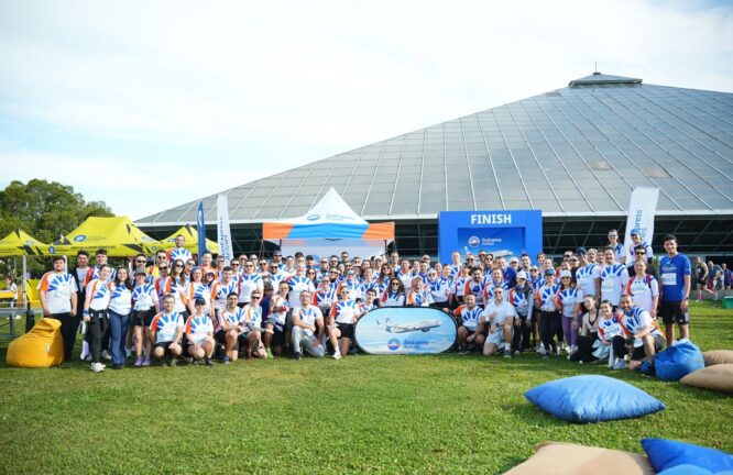 SunExpress, Runtalya’da 200 çalışanıyla iyilik için koştu