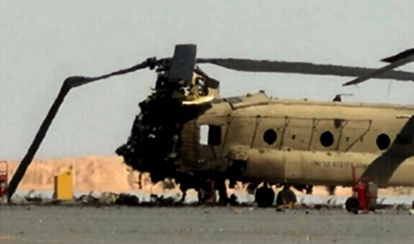 İran Kuveyt’te ABD’nin CH-47 Chinook helikopterini vurdu
