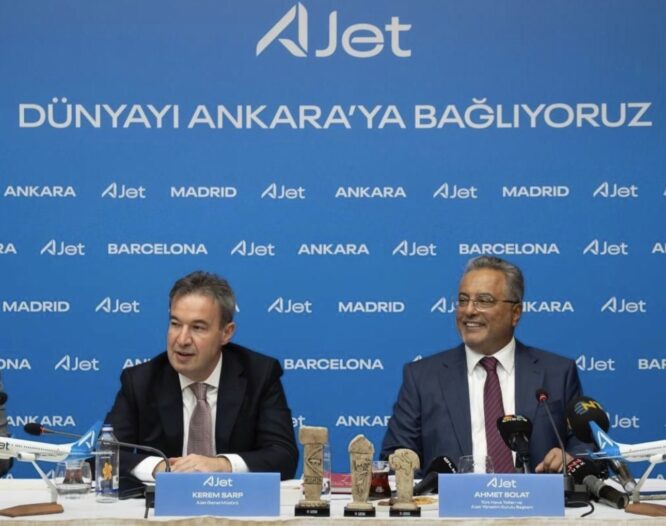 Bolat; “AJet, Ankara’yı dünya başkentlerine bağlamaya devam ediyor”